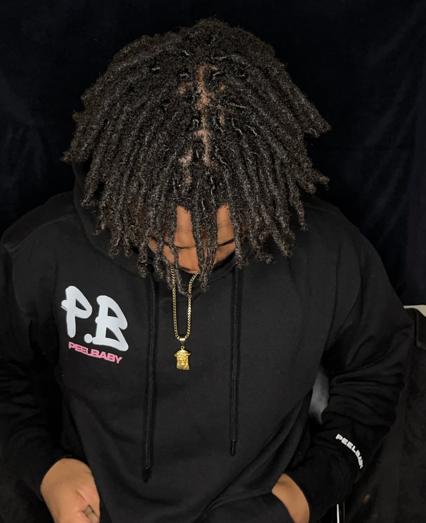 Black Peelbaby Hoodie